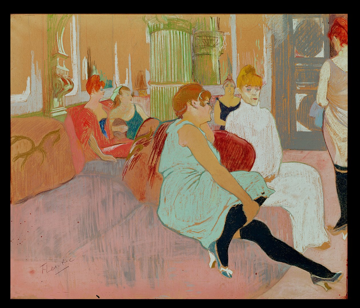 al salon di rue des moulins